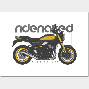 Ride Naked rs SE yellow Posters and Art